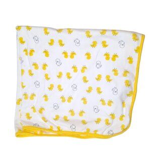 Carters Simple Joys Ducks Chicks Lovey Swaddle Receiving Blanket 26" X 28"